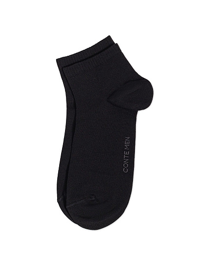 Носки муж. DiWaRi Bamboo 24С-163СП р.29 х/б черный 000 короткие