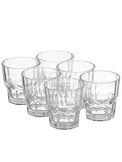 Стакан 210 мл, стекло, 6 шт, Pasabahce, Серенити, 520033B