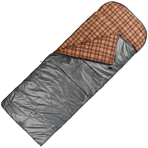 Спальный мешок кокон, 225х90 см, 1 слой, оксфорд, синтетика, туристический, -15, UV- 5-001
