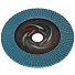 Круг лепестковый торцевой КЛТ2 для УШМ, LugaAbrasiv, диаметр 150 мм, посадочный диаметр 22 мм, зерн ZK60, шлифовальный - фото 2