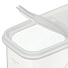 Контейнер пластик, 2.4 л, белый, прямоугольный, для сыпучих продуктов, с крышкой, Violet, 462406 - фото 2