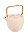 Чайник заварочный керамика, 1.125 л, Billibarri, Less Matt Apricot, 500-358