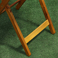 Стол дерево, Green Days, Дуэт Wood, 55х55х72 см, круглый, столешница деревянная - фото 4