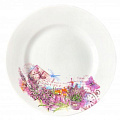 Тарелка обеденная, фарфор, 20 см, круглая, Гладкий край Лаванда/Лавандовый прованс, Дулевский фарфор, 093082/092102/09419, в ассортименте - фото 3