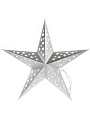 Елочное украшение Звезда, серебро, 45 см, SYZWX-202296