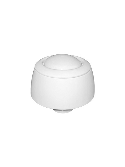 Арматура для бачка унитаза боковая, 1/2&quot;, однорежимная, кнопочная, белая, Инкоэр, СБкпм-Бм-Б-В Р