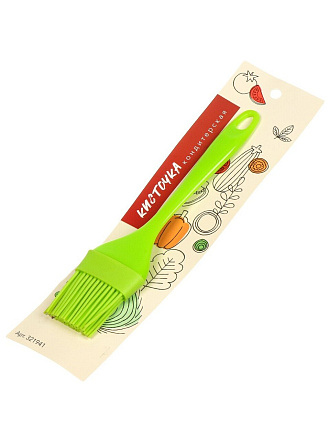 Кисточка кондитерская силикон, навеска, в ассортименте, Y3-1040/321941