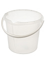 Ведро пластик, 11 л, молочное, пищевое, со сливом, Мультипласт, MPG0255 - фото 9