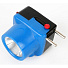 Фонарь налобный, встроенный аккумулятор, Ultraflash, 5 375, зарядка от сети 220 В, пластик, голубой, 14252 - фото 3
