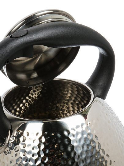 Чайник нерж, 3 л, со свист, нержавеющая сталь, Daniks, GS-04197A-1