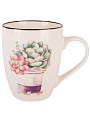 Кружка фарфор, 360 мл, Floristry, 1360041-1