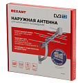 Антенна телевизионная DVB-T2, 8 дБ, цифровое тв, Rexant, RX-402, наружная, 34-0402 - фото 6