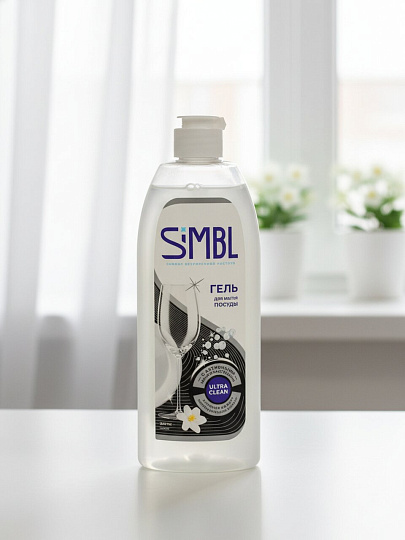 Средство для мытья посуды Simbl, 450 мл, с ароматом цветов
