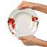 Тарелка суповая керамическая, 200 мл, Идиллия Маки красные 4С0262 Добрушский фарфоровый завод - фото 4