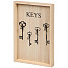 Ключница Ключ от всех дверей, 20х30х3 см, 4 крючка, Y4-3470 - фото 2
