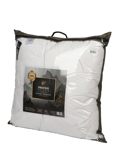 Подушка 70 х 70 см, 60% козий пух, 40% полиэстер, Angora Premium, чехол микрофибра, Oltex