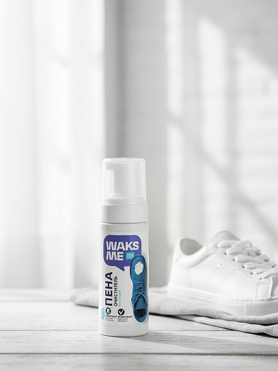 Пена-очиститель WaksMe, Foam Delicate, для очищения обуви, 150 мл, WKM_FD150