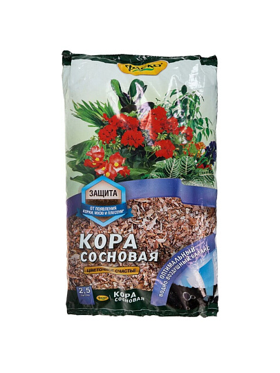 Кора сосновая 2.5 л, Фаско