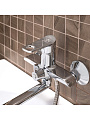 Смеситель для ванны, РМС, с картриджем, хром, SL137-006E - фото 2