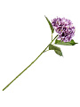 Цветок искусственный декоративный Гортензия, 70 см, сиреневый, Y4-7157 - фото 2