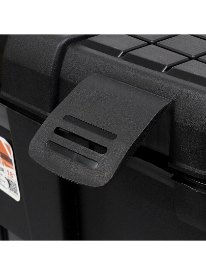 Ящик для инструментов, 18 '', 25х46х23.3 см, пластик, Techniker, черный, BR3748ЧР