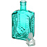 Графин - штоф стекло, 0.5 л, прозрачный, зеленый, Evis, Артем, 27 0020 1445 - фото 3