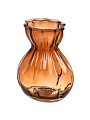Ваза стекло, настольная, 18х14 см, Future, шоколад - фото 3