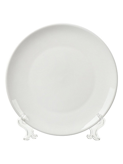 Тарелка десертная, керамика, 20 см, круглая, Грейс, Daniks