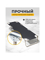 Раскладушка 176х56 см, 160 кг, L020034, жесткая, металл, ткань, черная - фото 9