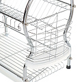 Сушилка для посуды, с поддоном, 42х26х38 см, хром, Y452 - фото 11