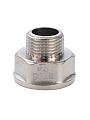 Переходник 1/2&amp;quot;х3/8&amp;quot;, 15х10, г-ш, никель, внутренняя/наружная, РМС