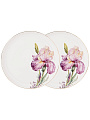 Тарелка обеденная, фарфор, 2 шт, 23 см, круглая, Irises, Lefard, 590-349 - фото 6