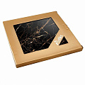 Блюдо стекло, круглое, d32 см, вращающееся, черное, Black onyx, ДВ5-013 - фото 2