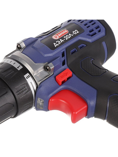 Дрель-шуруповерт аккумуляторный, Диолд, ДЭА-20Л-02, 20 В, кейс, 10300153