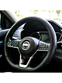 Оплетка на руль DSV, Black, R99308, черная