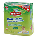 Пеленки для домашних животных одноразовые, гелевые, приучение к месту, Mr.fresh, 15 шт, 40х60 см
