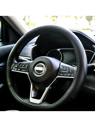 Оплетка на руль DSV, Black, R99308, черная