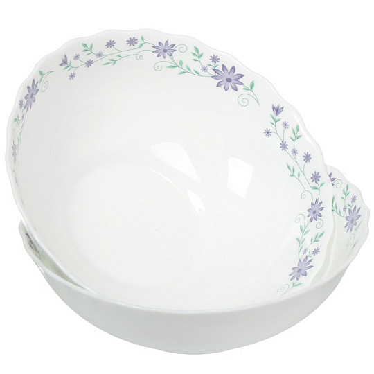 Сервиз столовый стеклокерамика, 19 предметов, на 6 персон, Olaff, Констанция, 130-21104