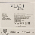 Плед 1.5-спальный, 140х200 см, 100% новозеландская шерсть, Vladi, Осло, белый, светло-серый, 12S/BATTLE - фото 8