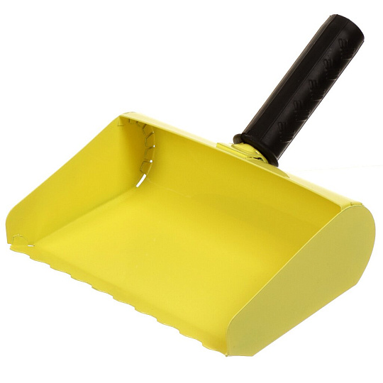 Кельма - ковш для газобетона 15 см, сталь, пластиковая ручка, КЭС, 22