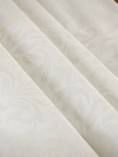 Скатерть 150х220 см, 100% хлопок, Лёгкость хлопка Кружева, белая, AI-1504037