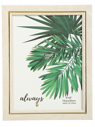 Фоторамка 15х20 см, пластик, асс, Y4-11086