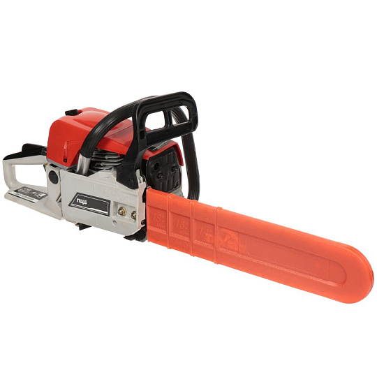 Пила цепная бензиновая, Техпром, 3.53 л.с., 2600 Вт, длина шины 45 см, шаг цепи 0.364 дюйм, 62 звена, ПЦБ-18/2600