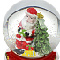 Фигурка декоративная Снежный шар, 8 см, свет, LED, батарейки 3ААА, XM14-7 - фото 2
