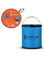 Ведро-трансформер 11 л, синее, Airline, AB-O-01 - фото 3