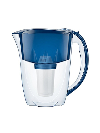 Фильтр-кувшин Аквафор, Престиж, для холодной воды, 1 ступ, 2.8 л, синий кобальт