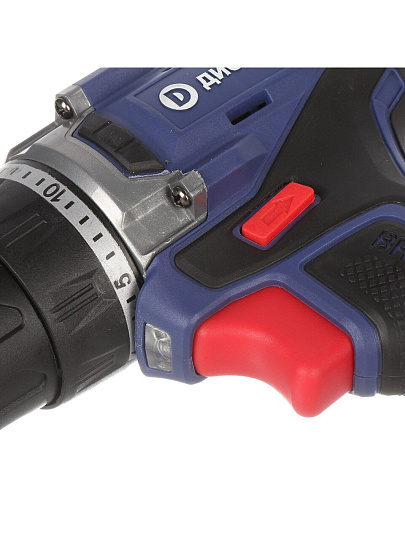 Дрель-шуруповерт аккумуляторный, Диолд, ДЭА-20Л-09, бесщеточный, 20 В, кейс, 10300170