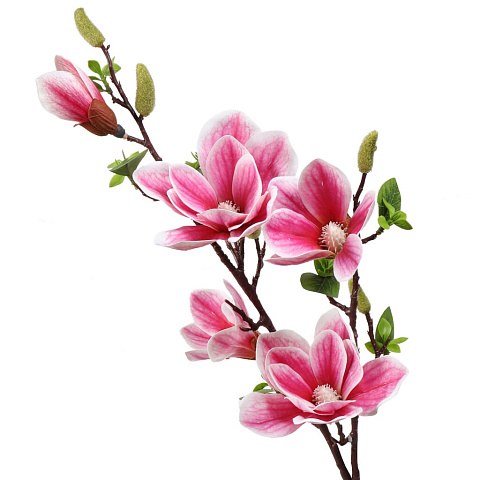 Цветок искусственный декоративный 93 см, розовый, Y4-5513