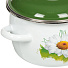 Набор эмалированной посуды СтальЭмаль Ромашки лето 6KA021M (кастрюля 2+3+4 л), 6 предметов - фото 3