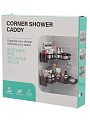 Комплект полок для ванной, 5 пр, черный Y4-9923 - фото 6